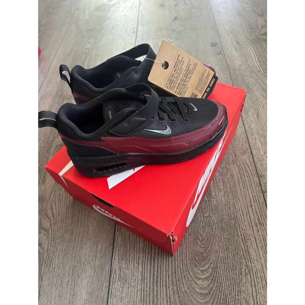 Nike Black & Burgundy Kids' Athletic Sneakers - Picture 4 of 6